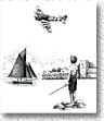 boy with boats and planes